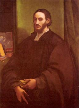 Sebastiano Del Piombo : Portrait of a Humanist